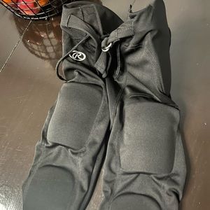 2 pair football padded pants for boys